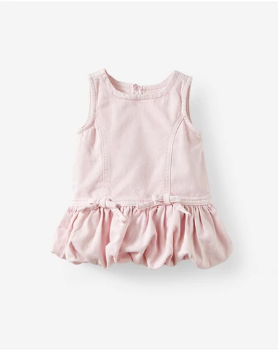 Cotton On Kids - Dakota Denim Bubble Dress