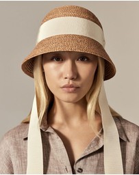 Helen Kaminski - Pippette Raffia Braid Cloche