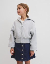 Country Road - Teen Australian Cotton Cropped Zip Through Jacket`
