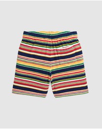 Polo Ralph Lauren - Striped Cotton Terry Shorts - Teens