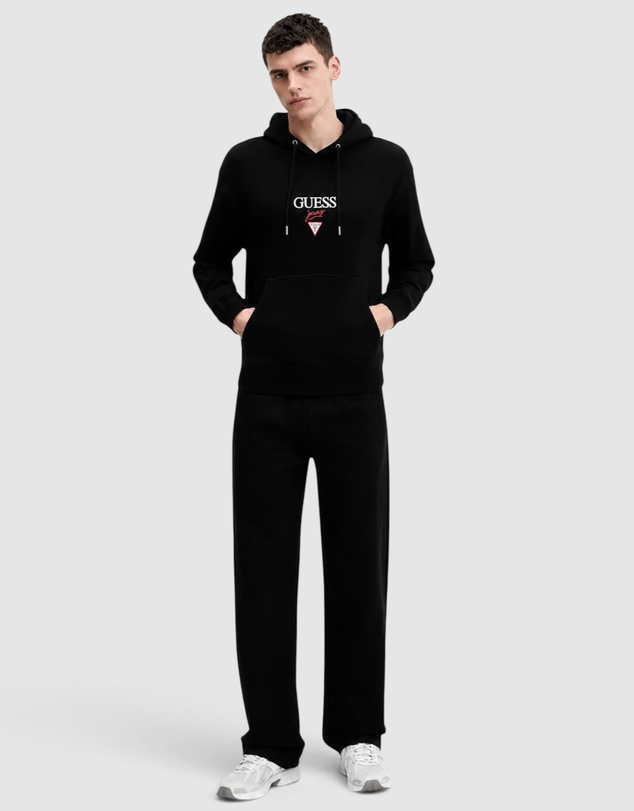 GUESS Jeans - GUESS JEANS Regular Baker Logo Hoodie
