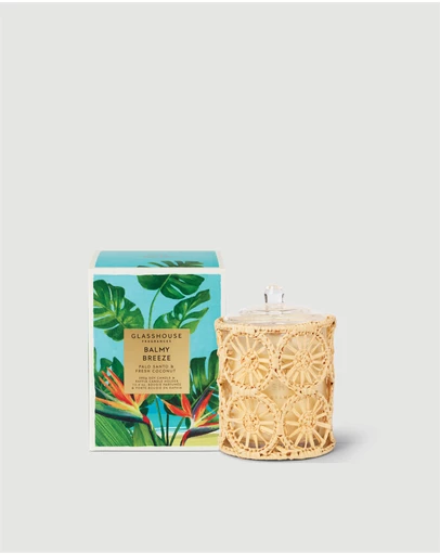 Glasshouse Fragrances - Balmy Breeze 380g Soy Candle