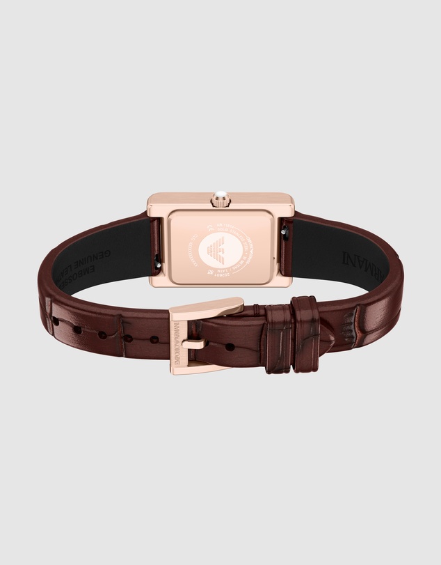 Emporio Armani - Brown Analogue Watch
