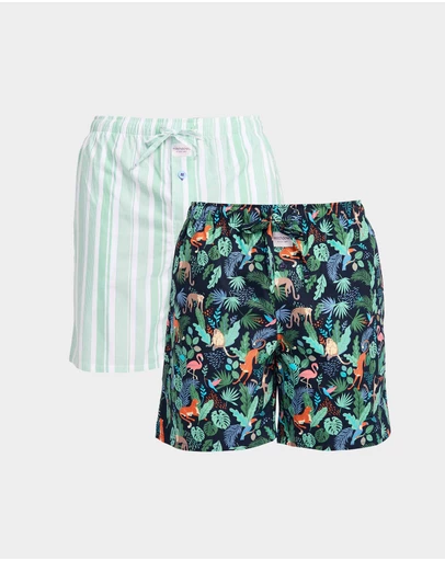 Mitch Dowd - Mitchdowd Jungle Juice Cotton Sleep Shorts