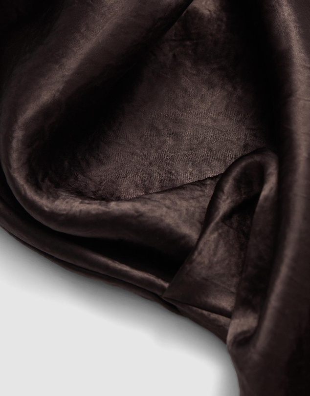 & Other Stories - Draped Satin Midi Dress