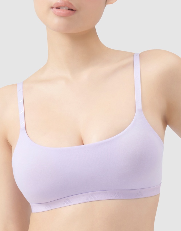 adidas Sportswear - Active Essentials Wirefree Cotton Scoop Bralette