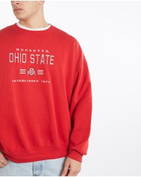 Vintage by The Real Deal - Pre Loved - Vintage 90s NCAA Ohio State Buckeyes Sweatshirt