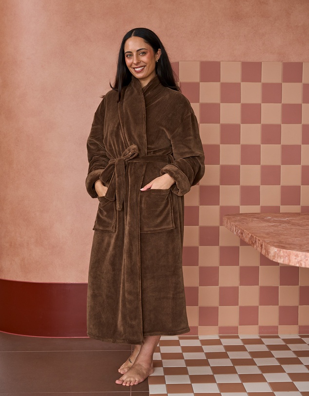 Linen House - Plush Robe