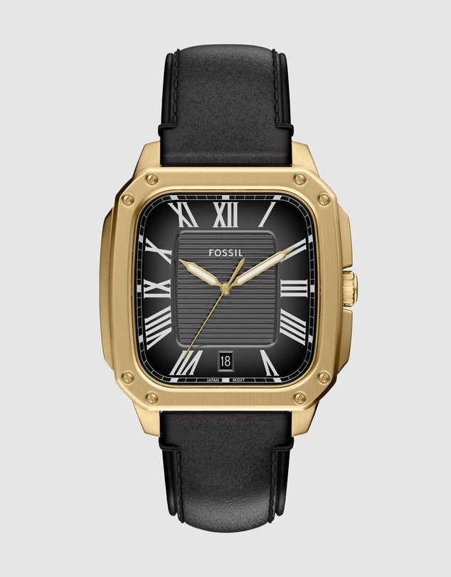 Fossil - Crosby Black Analogue Watch