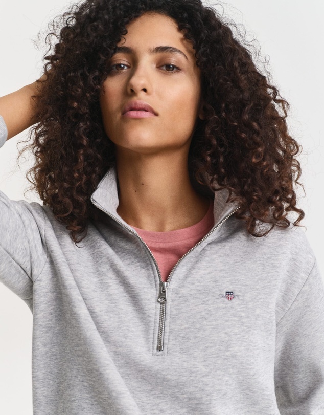 Gant - Shield Half Zip Sweatshirt