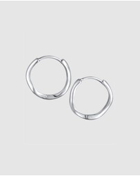 Elli Jewelry - Earrings Creole 925 Sterling Silver