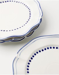 No.22 - Capri Blue Side Plates (Set of 4)
