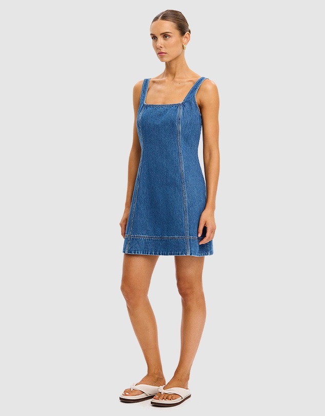 KIVARI - Oriana Denim Mini Dress