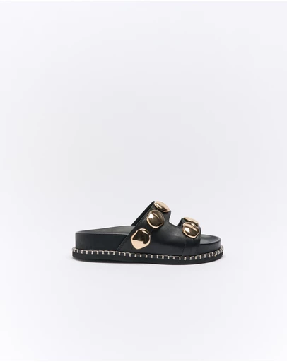 Goldie The Label - Shae Leather Slide