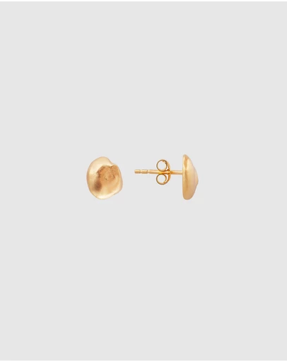 FAIRLEY - Gold Keshi Studs