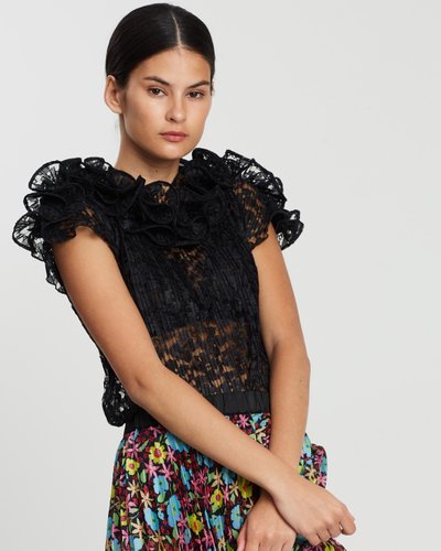 17 Days Ruffle Top