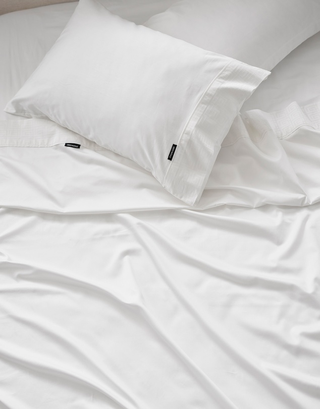 Greg Natale - Jacquard Sheet Set White