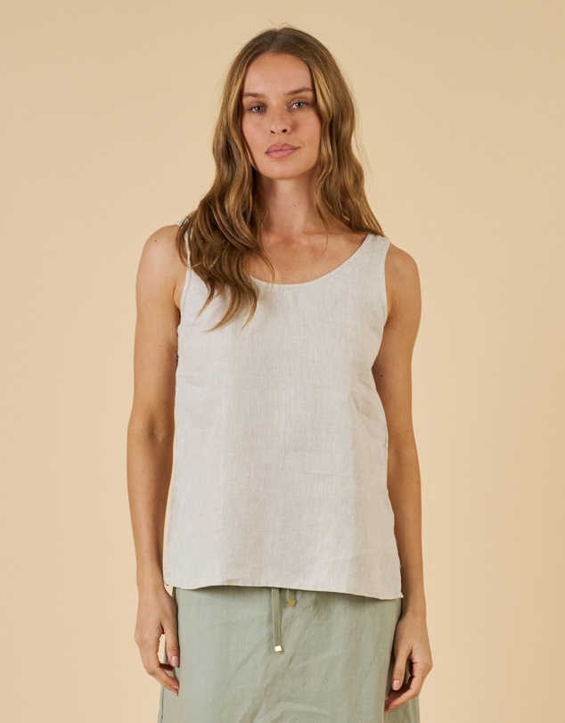 CAMIXA - Tanya Tank Linen Top