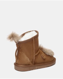 EVERAU - EverAU Ugg Lion Kids Plus Cow Suede Upper UGG Boots