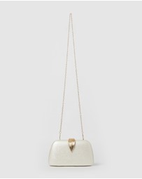 Izoa - Rebecca Clutch Ivory