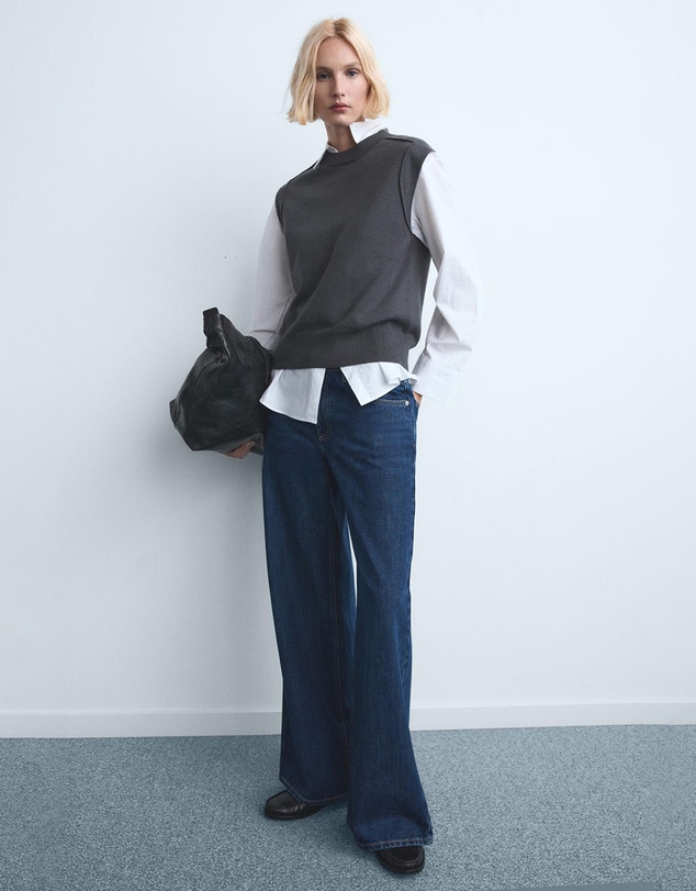 M.N.G - Low-Rise Wide-Leg Jeans