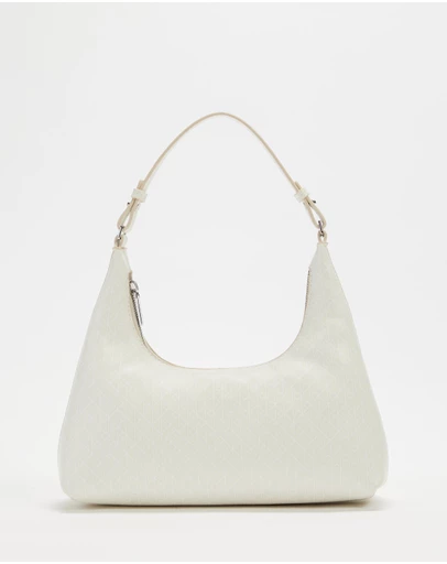 Calvin Klein - Emblem Allover Print Shoulder Bag