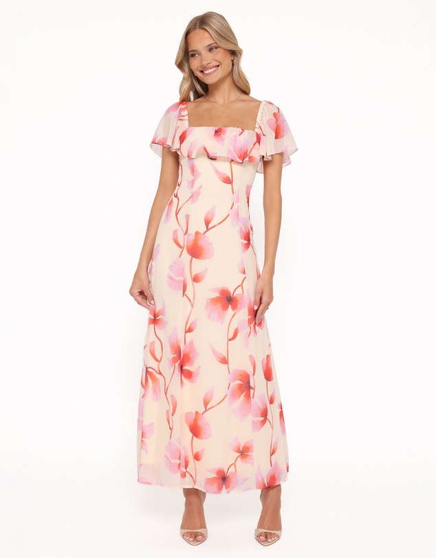 Petal & Pup - Kamie Maxi Dress - Pink Floral