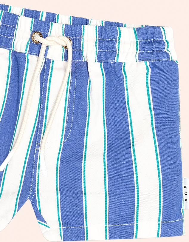 Huxbaby - Tropical Stripe Drawcord Shorts - Babies-Teens