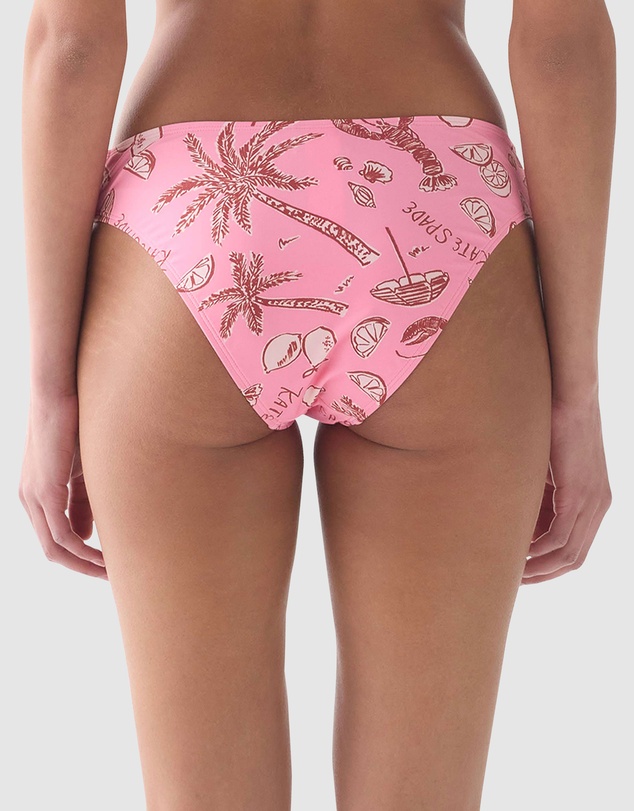 Kate Spade - Beachside Mid-Rise High Cut Bikini Bottom