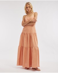 Amelius - Sorrento Linen Maxi Dress