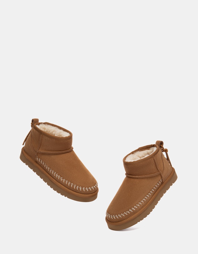 EVERAU - Australian Shepherd Ugg Mini Canlia Cow Suede Upper UGG Boots