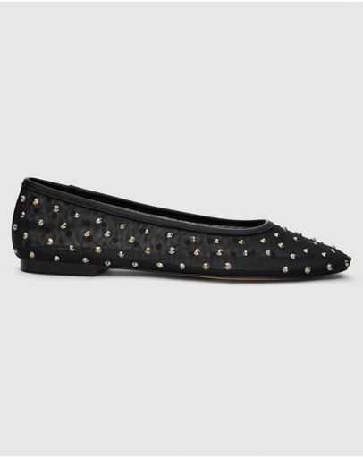 BLACK MESH DIAMANTE