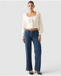 GUESS - Myko Fuzzy Cardigan