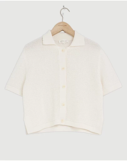 Revibe - Repaired Assembly Label Cotton Knit Shirt