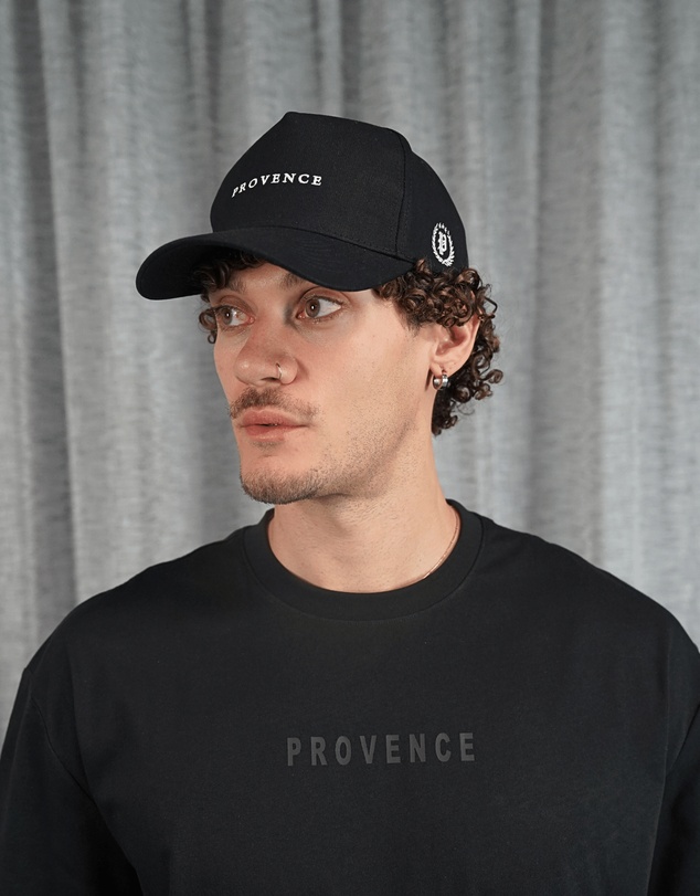 Provence - Classic Provence Cap Black/White