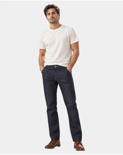 Henry Bucks - BEAUCAIRE Dark Denim Jeans INDIGO REG