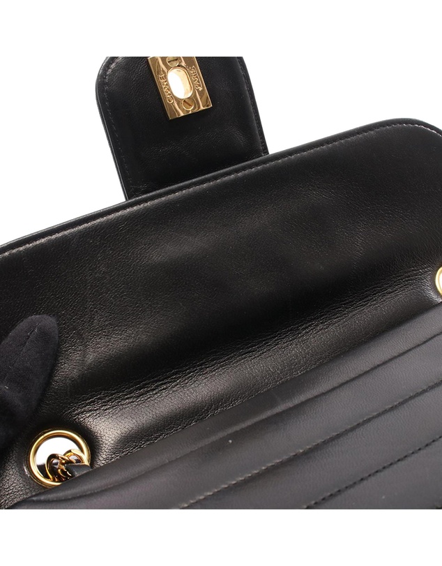 Pre-Loved by Azura Reborn - Pre-Loved CC Horizontal Quilted Lambskin Flap Bag