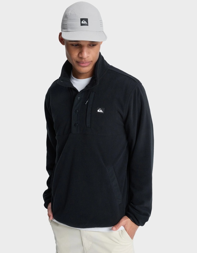 Quiksilver - Mens No Destination Half Zip Fleeece Jumper