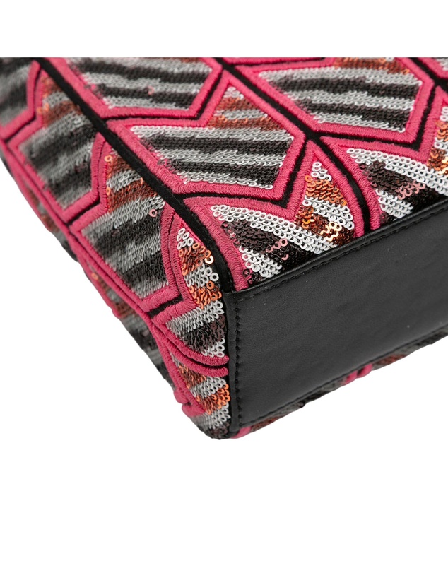 Pre-Loved by Azura Reborn - Pre-Loved Mini Patent Sequined Lady Dior