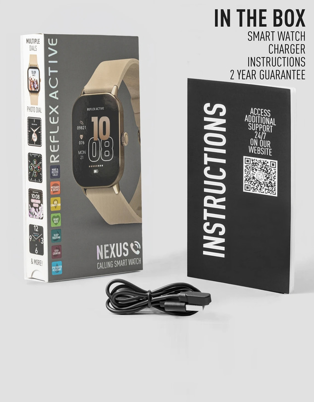 Reflex Active - Nexus Lite Cream Smart Watch