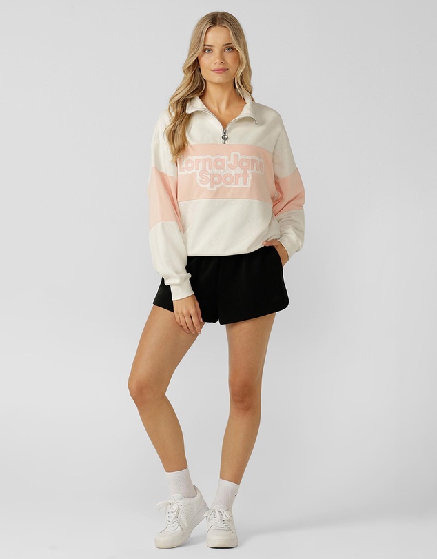Lorna Jane - Sports Quarter-Zip Sweat