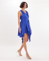 Amelius - Aimee Asymmetric Wrap Dress