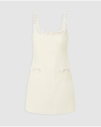 Oroton - Embellished Shift Dress