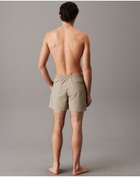 Calvin Klein - Logo Tape Medium Drawstring Swim Shorts
