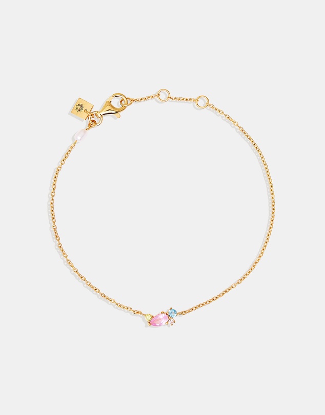 By Charlotte - Gold Cherished Connections Bracelet