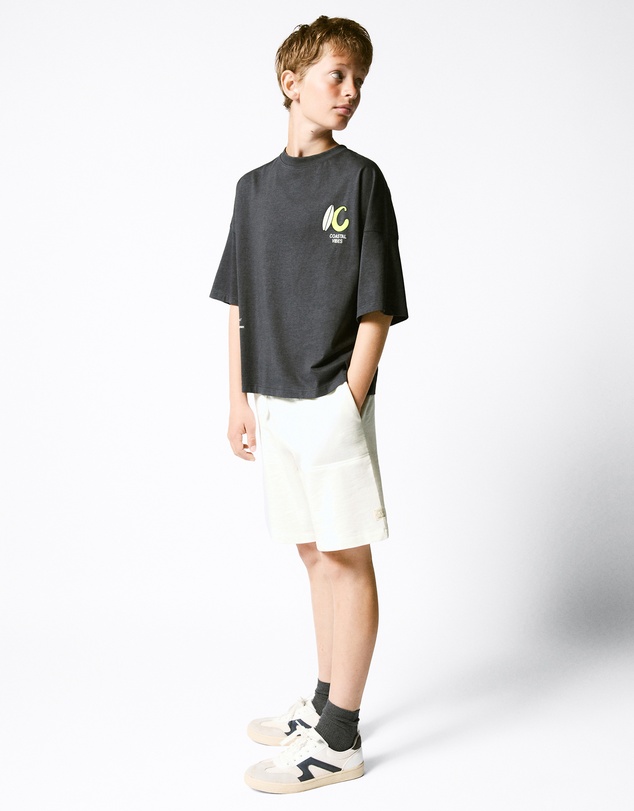 M.N.G - White Shorts - Kids-Teens