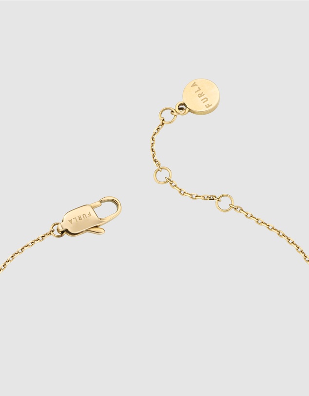 Furla - Furla 1927 Colour Edition Gold-Tone Black Enamel Bracelet