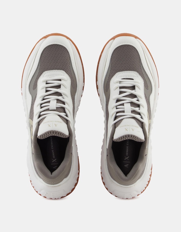 Armani Exchange - Vedder Microsuede Sneakers