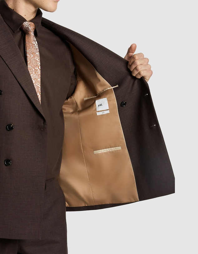 yd. - Luiji Double Breasted Suit Jacket
