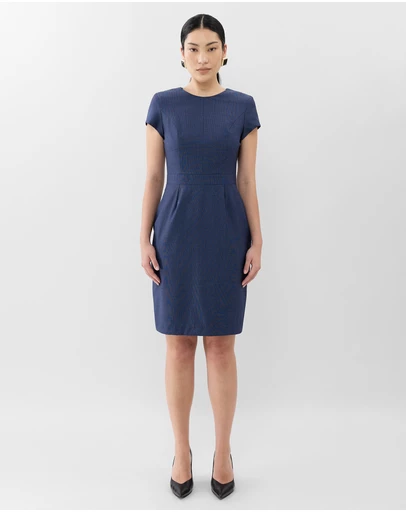 Farage - Signature Cap Sleeve Dress